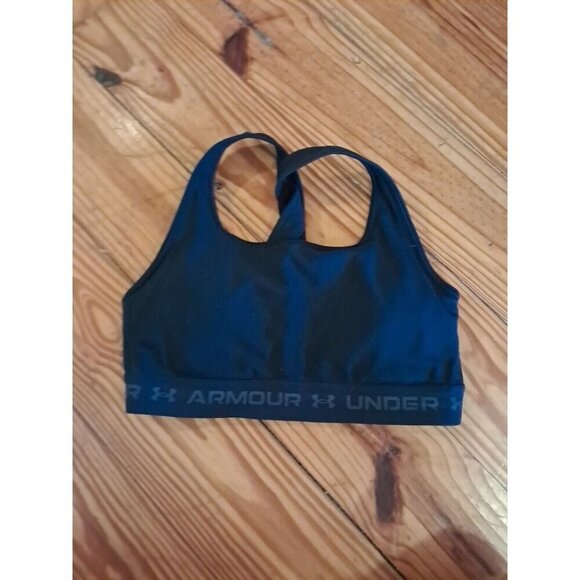 Under Armour Women's Mid-Impact Racerback Wireless Sports Bra - Picture 1 of 1